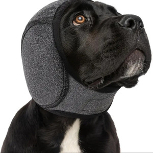 Orejeras de Verano para Perros, Impermeables, Reducción de Ruido, Diadema para Natación, Calmante para Mascotas, Anti-Susto, Tallas SML, Gris Rosa - Product Image 5