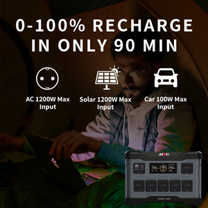 Estación de Energía Portátil Económica para Exteriores de 2000W 2400W 3600W 5000W, Generador UPS de 230V, Batería Solar Lifepo4 para Uso Doméstico - Product Image 4