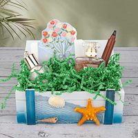 Papier froissé recyclable pour emballage artisanal, rembourrage décoratif, confettis, paniers-cadeaux, boîtes