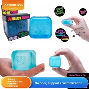 Juguete Sensorial Antiestrés Schylling Needoh Nice Cube Squishy Toy Explosions, Juguete Cuadrado para Apretar, Juguete Musical para Aliviar el Estrés - Product Image 5