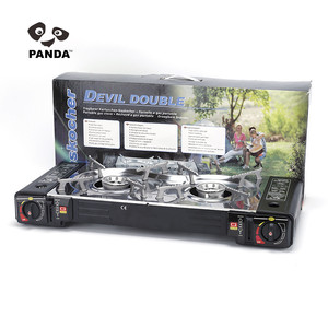 Oferta de Temporada: Cocina de Gas de Doble Quemador Ecológica de Acero Inoxidable, Nueva Llegada - Product Image 1