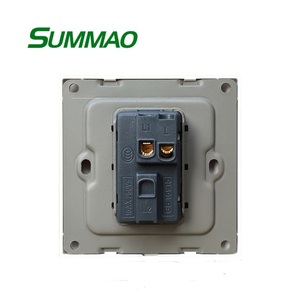Usine Ventes 86mm 1 Gang push bouton PC 16A 250V Interrupteur Mural Pour La Maison - Product Image 4