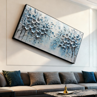 Arbre de vie naturel abstrait moderne impression à l'huile peinture sur toile pour la décoration intérieure dans le salon, le bureau ou la chambre à coucher sans cadre