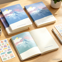 Carnet de notes personnalisé épais avec reliure thermique, impression sur 100 feuilles, cadeau BENEME, vente en gros