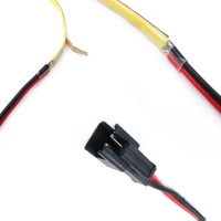 YZCONN pabrik kustom kawat rakitan ECO COB LED Strip cahaya Bar tipis 3 mm fleksibel kabel serat kawat Harness