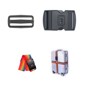 Sangles à Combinaison pour Bagages KJM, Boucles en Plastique, Serrures Réinitialisables, Accessoires pour Sacs - Product Image 4