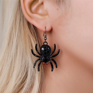 Trendz europeo y americano pendientes de araña animal de club nocturno gótico Halloween regalo pendientes - Product Image 2