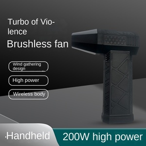 Mini ventilateur turbo rechargeable à haute vitesse, ventilateur à conduit portable noir de la marque Zhenxing pour la voiture, la maison, l'extérieur, l'élimination de la poussière - Product Image 6