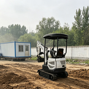 Mini Excavadora Hidráulica de 1.8 Toneladas, Excavadora Compacta de Orugas para Trabajos Agrícolas - Product Image 2