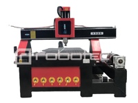 ROBOTEC Machine de découpe CNC 3D à 4 axes pour armoires, machine de sculpture sur bois 1325, routeurs à bois 220V/380V
