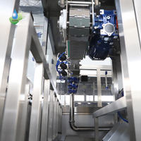 Équipement de production de bouteilles d'eau automatique de 5 gallons (18,9 L, 20 L) - Machine de nettoyage, remplissage et bouchage de bouteilles