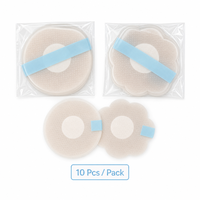 Couvre-mamelons en silicone nude, invisibles, auto-adhésifs, réutilisables, respirants, pour robe sans bretelles, lingerie