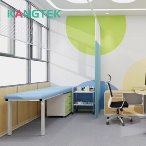 เตียงตรวจโรคแบบสั่งทำพิเศษ KANGTEK ผู้ผลิต OEM สำหรับโรงพยาบาล - Product Image 1