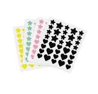 Patchs Hydrocolloïdes Anti-Acné Étoile Colorés à Succès – Marque Privée