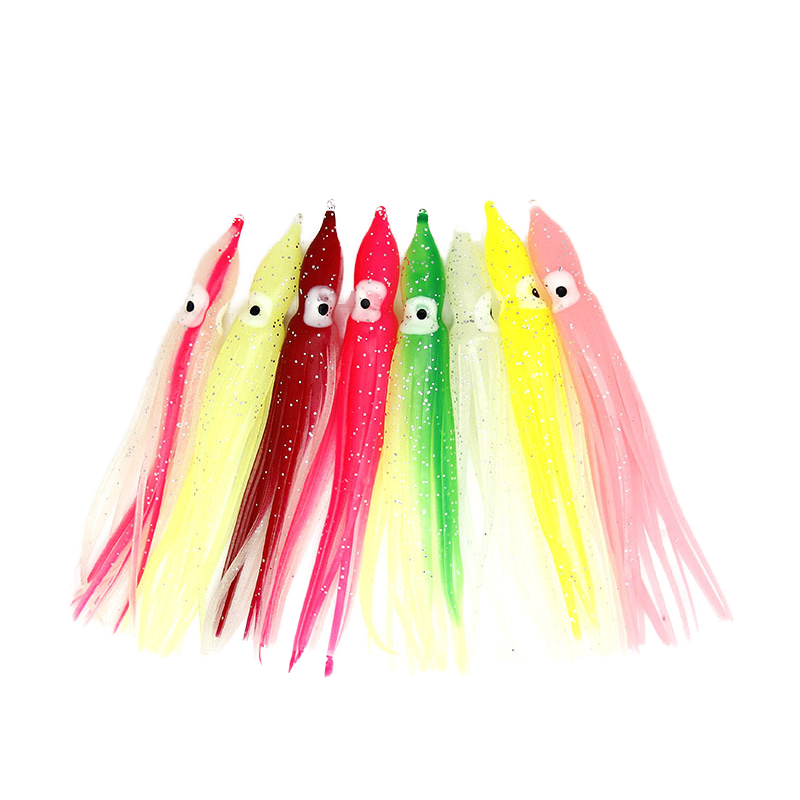 artificial shark fishing lures Reaction Innovations Trixie 16 oz sizes Fully rigged LM Bait O Matic Trolling