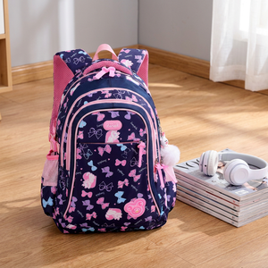Mochila Escolar Kawaii 2026 de Alta Calidad con Diseño de Mariposas, Mochila Bonita <span class=keywords><strong>para</strong></span> <span class=keywords><strong>Niñas</strong></span> y Niños, Gran Venta - Product Image 1