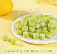 Sel de mer Citron Menthe Sucre Cubes Mixte Mandarine Zeste Réglisse Bergamote Poire Pâte Saveur Thé Gorge Bonbons Rafraîchissants