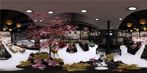 Tùy Chỉnh Cửa Hàng Quà Tặng Hiển Thị Nội Thất Cửa Hàng Thiết Kế Bố Trí Memorabilia Hiển Thị Trường Hợp Tầng Kế Hoạch 3D Cửa Hàng Quà Tặng Hiển Thị Ý Tưởng - Product Image 5