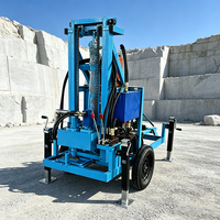 MIKTON MKD-150 Foreuse de puits d'eau diesel 150m, machine de forage rapide pour sols plats et molletonnés