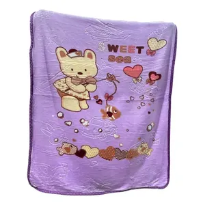 5 Fundas de Cuna Raschel de Dos Caras Surtidas - Product Image 3