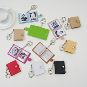 Cadres, albums <span class=keywords><strong>photo</strong></span> et accessoires : Mini album <span class=keywords><strong>photo</strong></span> en cuir de 1-2 pouces, porte-cartes <span class=keywords><strong>photo</strong></span>, porte-clés - Product Image 2