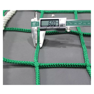 10X10CM ตาข่าย <span class=keywords><strong>PP</strong></span> แบบไม่มีปมสำหรับปีนเตียงเชือกนิรภัยสำหรับบรรทุกของหนัก - Product Image 3