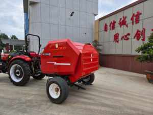 <span class=keywords><strong>Acheter</strong></span> <span class=keywords><strong>Rouleau</strong></span> de foin Presse à balles rondes Tracteur de marche/Machine à balles de paille de riz Presse à foin pour herbe sèche et humide - Product Image 2