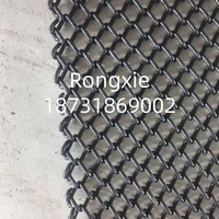 Rouleau de grillage à mailles losangées anti-rouille à petites ouvertures pour clôture de périmètre, vente en gros directe usine