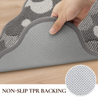 Tapis de cuisine antidérapants, lavables en machine, absorbants et résistants aux taches, pour cuisine et buanderie