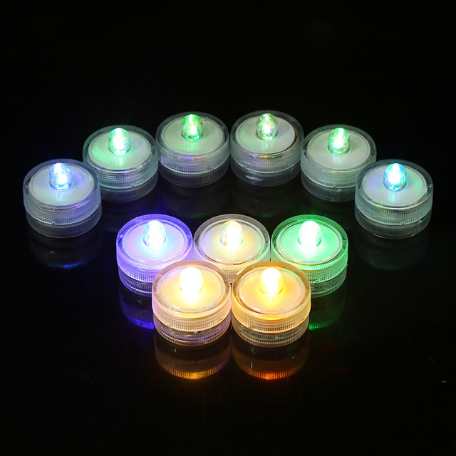 Wholesale Small Night Light Toy LED Flashing Candle for Bar Party Decorations Waterproof Neon Party Props Hot Selling MOQ 100pcs
