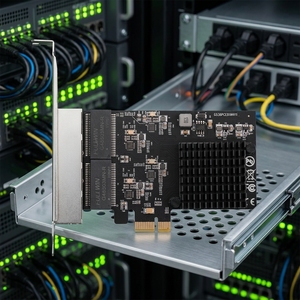 Adaptateur réseau Gigabit PCIe à 4 ports, 10/100/1000Mbps, <span class=keywords><strong>carte</strong></span> LAN RJ45 RTL8111H, <span class=keywords><strong>carte</strong></span> <span class=keywords><strong>Ethernet</strong></span> PCI Express pour serveur PC - Product Image 3