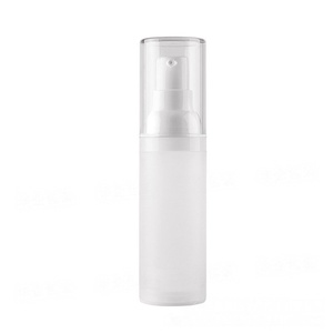 Bouteille en plastique avec pulvérisateur et pompe à vide 15-50 ml, modèle pulvérisateur/pompe à émulsion pour lotion Pure Dew, pour flacons cosmétiques - Product Image 6