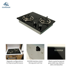 Nuevo Producto GuangRun: <span class=keywords><strong>Estufa</strong></span> de Gas para Yate y RV, 2/3 Quemadores, con Encendido Eléctrico y Panel de Vidrio Templado GR-B003 - Product Image 3