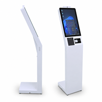 Kiosques de paiement TouchWo blanc/noir 15,6 pouces, kiosque de commande automatique 21,5 pouces, kiosque numérique, kiosque à écran tactile 32 pouces, kiosque numérique