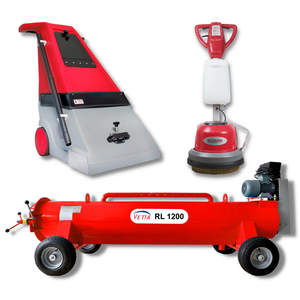 Limpiador Centrífugo Industrial Automático para Alfombras con 3 Cepillos, Secador y Eliminador de Óxido/Corrosión por Agua Manual Nuevo 2 - Product Image 1