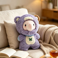 Peluche personnalisée en forme de cochon, figurine douce de qualité supérieure pour cadeau de Noël, cadeaux promotionnels pour importateurs et fournisseurs en gros
