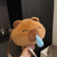 Sac en peluche personnalisé en forme de dauphin, modèle croisé, avec rembourrage en coton PP, 22 cm, unisexe, pour enfants, sac à collation et cadeau pour fête