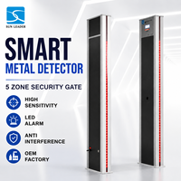 Nuevo Detector de Metales portátil multizona: puerta de seguridad avanzada de panel único