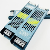Fuente de Alimentación LED para Interiores, 12V 24V 60W 100W 150W 200W 300W 400W, Ultrafina, para Iluminación LED
