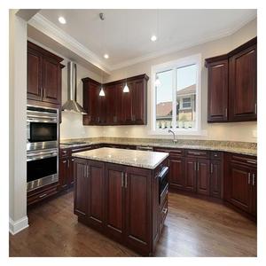 Gabinete <span class=keywords><strong>de</strong></span> Cocina <span class=keywords><strong>de</strong></span> Melamina con Textura <span class=keywords><strong>de</strong></span> Madera Natural, Gabinete <span class=keywords><strong>de</strong></span> Almacenamiento <span class=keywords><strong>para</strong></span> Cocina - Product Image 4