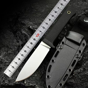 Couteau de chasse en acier CPM-3V de haute qualité et durable, manche en ABS, couteau de camping en plein air, couteau EDC professionnel à lame fixe avec étui - Product Image 5
