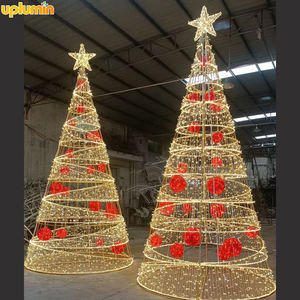 Lumière de motif d'arbre de Noël à LED 3D personnalisée Nouvelle arrivée Décorations de festival du Ramadan Paysage IP65 Halloween Jour de l'An - Product Image 3