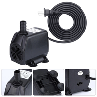 Pompe à eau submersible réglable pour aquarium 45W 2500L/H Haute pression 220V Pompe de fontaine pour étang pour applications de machine-outil