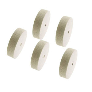 2 "3" 4 "5" 6 "7" 8 "pollici gioielli abrasivi in feltro di lana lucidare ruote lucidanti per smerigliatrice da banco - Product Image 4