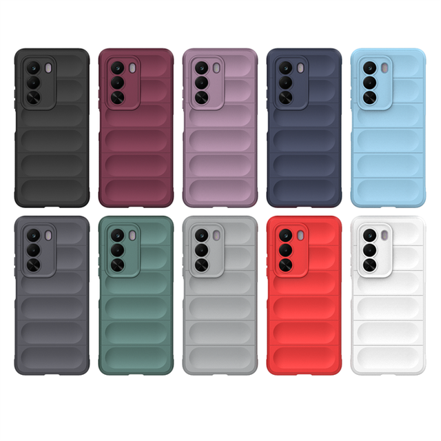 Lichicase Luxury Liquid Skin Feel Silicone Phone Cover for Realme 16 16 Pro 16 Pro Plus Shockproof Bumper Case