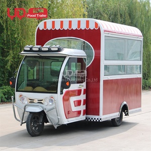 Jalan Kereta Makanan Listrik Sepeda Roda Tiga Hot Dog Keranjang Kopi Van Dapur Mobil Es Krim Sepeda Truk Makanan - Product Image 2