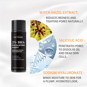 Vente en gros Effet rapide <span class=keywords><strong>2</strong></span>% <span class=keywords><strong>BHA</strong></span> Liquide Exfoliant <span class=keywords><strong>Bha</strong></span> <span class=keywords><strong>Lotion</strong></span> pour le Visage Sérum Blanchissant pour le Visage - Product Image 4