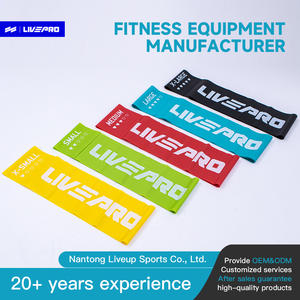 Livepro Op Maat Gemaakte Hoge Sterkte Latex Weerstandsbanden 2000Mm Lang <span class=keywords><strong>5</strong></span>-25 Pond Weerstand Multi-Color Oefening Fitness Yoga Band - Product Image 5