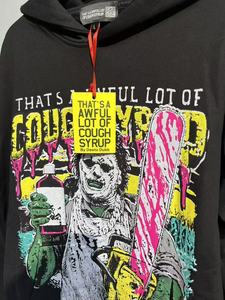 Eso es un montón horrible de COUPH SYRUP de alta calidad 100% algodón High Street Alphabet Trendy Brand Loose Casual Hat Hoodie para hombres - Product Image 4