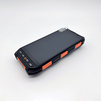 Terminal de données industriel Android 13 avec écran de 5,5 pouces, lecteur de codes-barres, lecteur RFID UHF, scanner portable pour la gestion des stocks